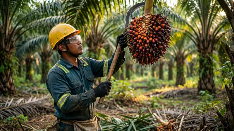 8 APD K3 Wajib bagi Pekerja Perkebunan Kelapa Sawit